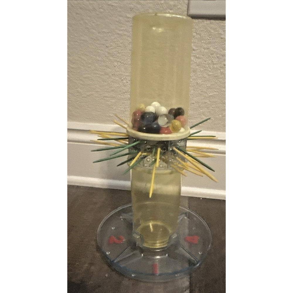 Vintage 1967 Kerplunk Game by Ideal ~ Marbles and Sticks Please See Notes